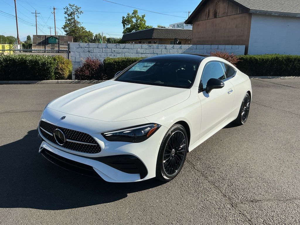 Polar White 2026 Mercedes-Benz CLE Coupe All-Wheel Drive 9-Speed Automatic