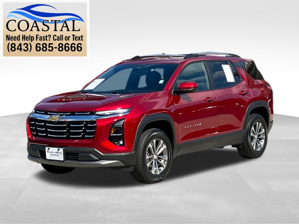2025 Chevrolet Equinox LT Red at Bob Mills Chevrolet