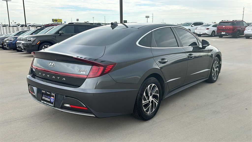 2023 Hyundai Sonata Hybrid Blue - 11