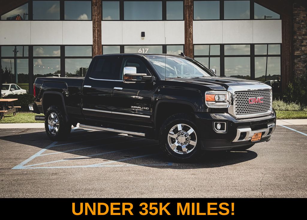  2016 GMC Sierra 3500HD Denali Crew Cab LB DRW 4WD   
