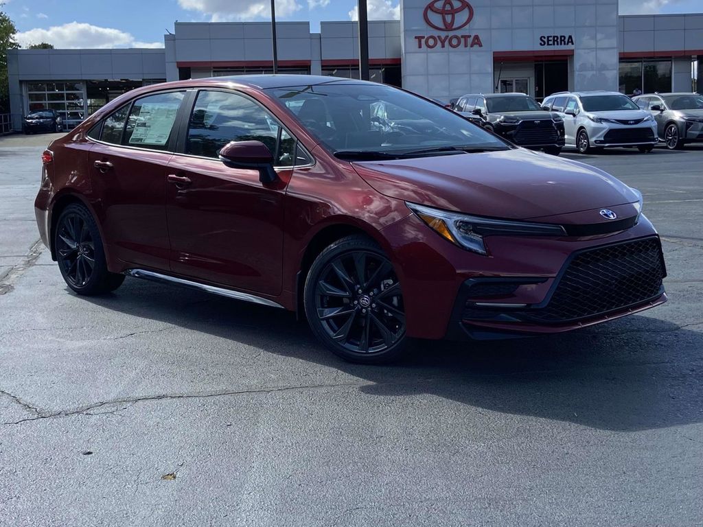 02yd 2026 Toyota Corolla SE FWD Sedan Front-Wheel Drive Continuously Variable Transmission