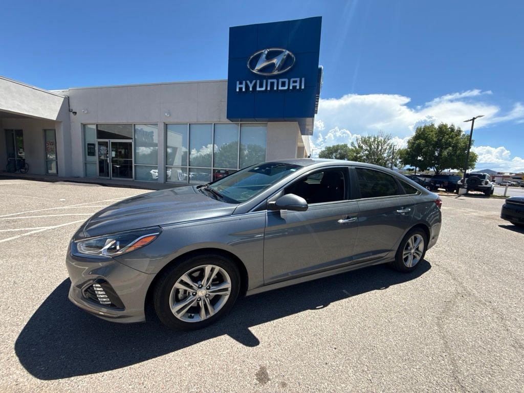 Machine Gray 2019 Hyundai Sonata Sedan Front-Wheel Drive 6-Speed Automatic