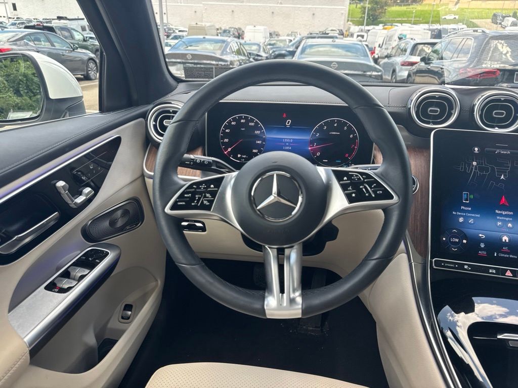 2023 Mercedes-Benz GLC GLC 300 White at Bob Ruth Ford