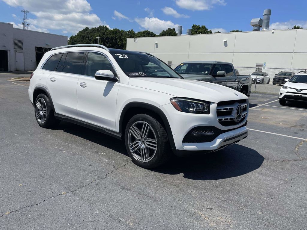 Polar White 2023 Mercedes-Benz GLS SUV / Crossover All-Wheel Drive 9-Speed Automatic