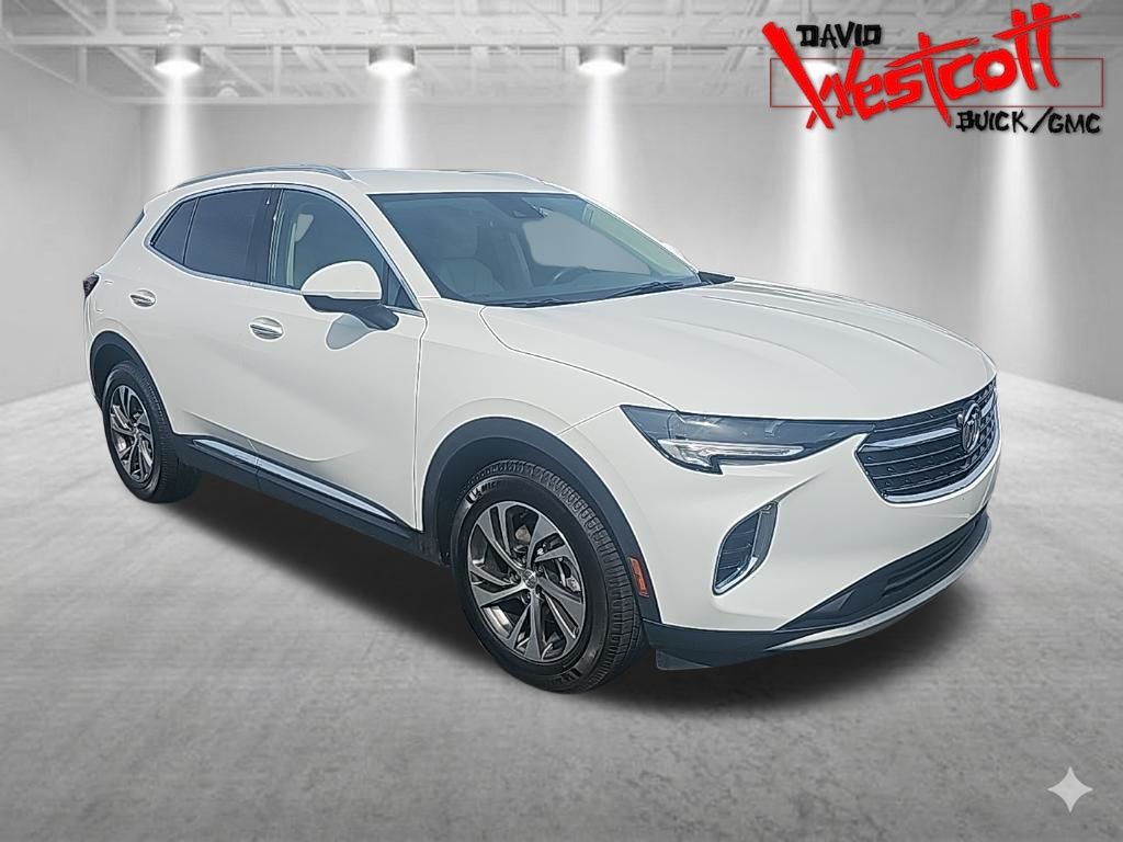 Summit White 2021 Buick Envision Essence FWD SUV / Crossover Front-Wheel Drive 9-Speed Automatic