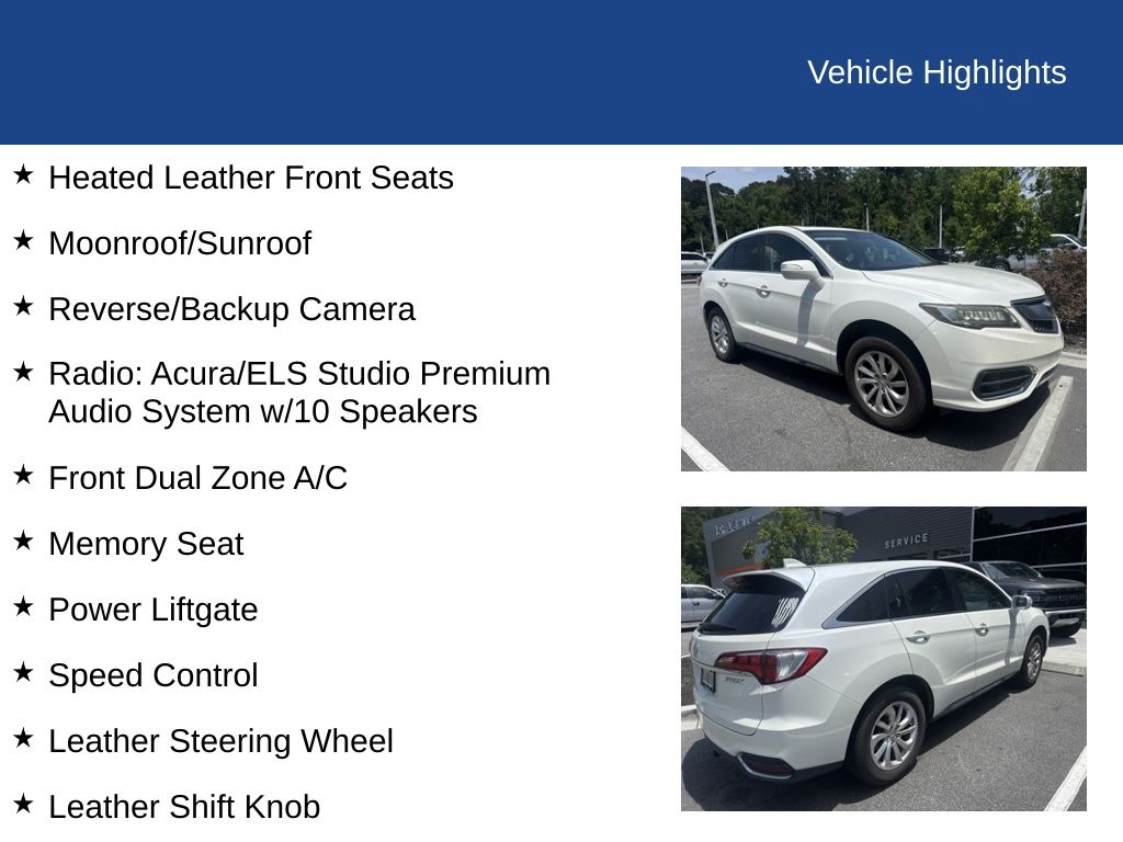 2016 Acura RDX Technology Package