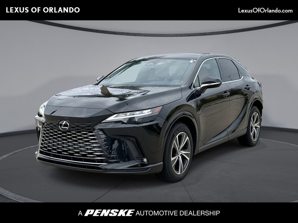 Black (Caviar) 2025 Lexus RX SUV / Crossover Front-Wheel Drive 8-Speed Automatic