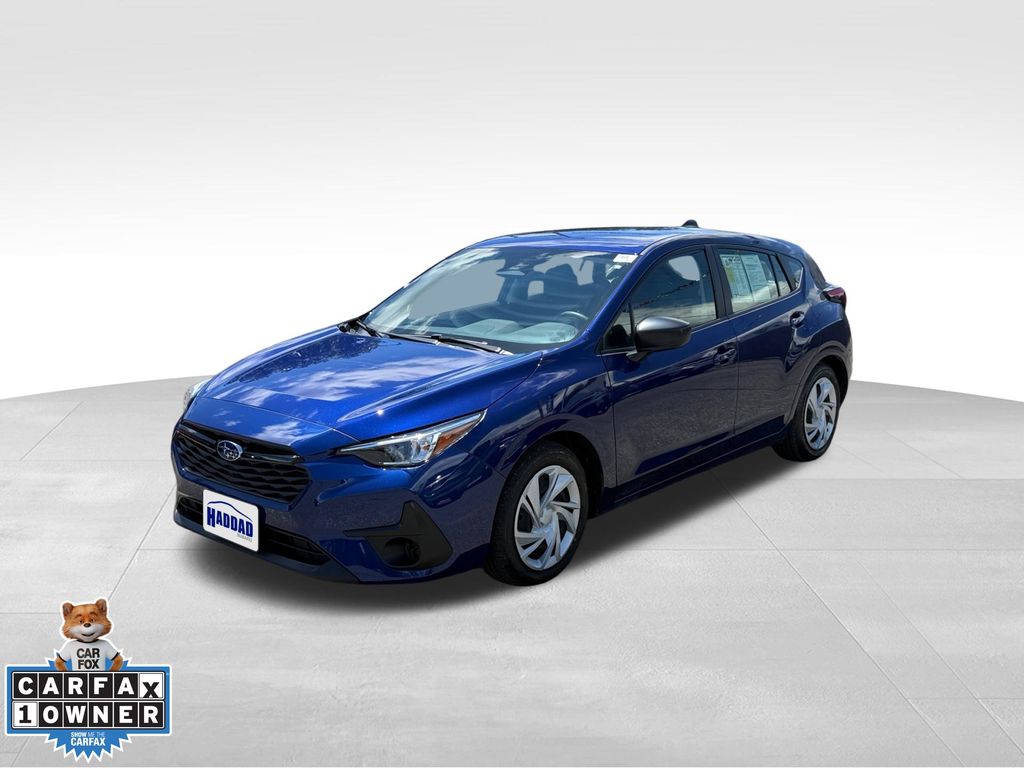 Sapphire Blue Pearl 2025 Subaru Impreza Wagon All-Wheel Drive Continuously Variable Transmission