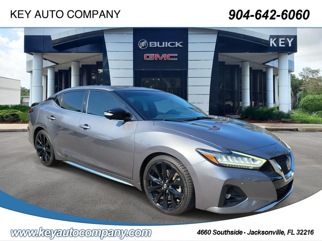 Gray (Gun Metallic) 2020 Nissan Maxima Sedan Front-Wheel Drive Continuously Variable Transmission