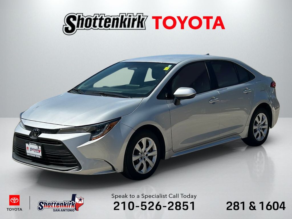 Classic Silver Metallic 2024 Toyota Corolla Sedan Front-Wheel Drive Continuously Variable Transmission