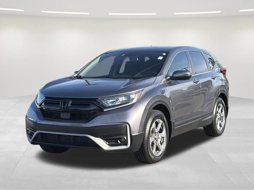 Gray (Modern Steel Metallic) 2022 Honda CR-V EX-L AWD SUV / Crossover All-Wheel Drive Continuously Variable Transmission