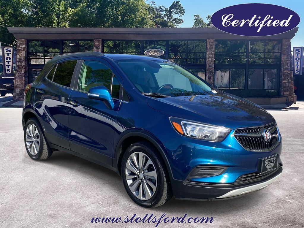 Blue (Deep Azure Metallic) 2019 Buick Encore Preferred FWD SUV / Crossover Front-Wheel Drive 6-Speed Automatic Overdrive