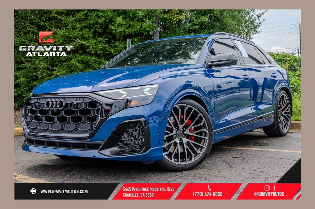 Ascari Blue Metallic 2024 Audi SQ8 SUV / Crossover All-Wheel Drive 8-Speed Automatic