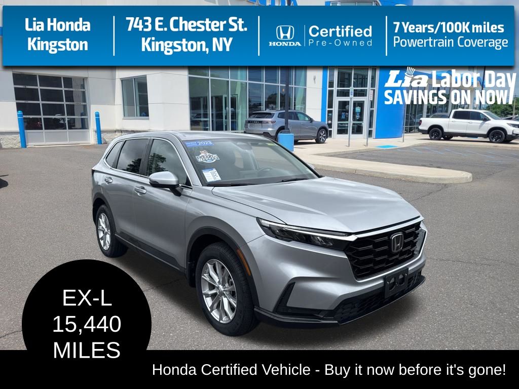 Lunar Silver Metallic 2023 Honda CR-V SUV / Crossover All-Wheel Drive Continuously Variable Transmission