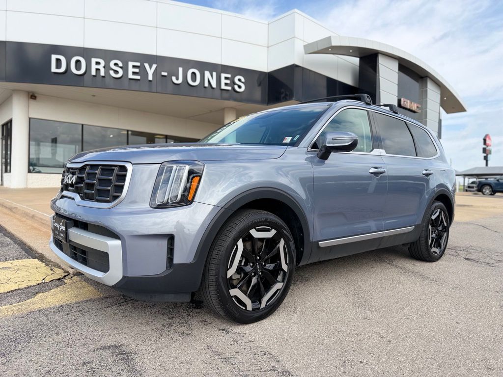 Everlasting Silver 2025 Kia Telluride S AWD SUV / Crossover All-Wheel Drive 8-Speed Automatic