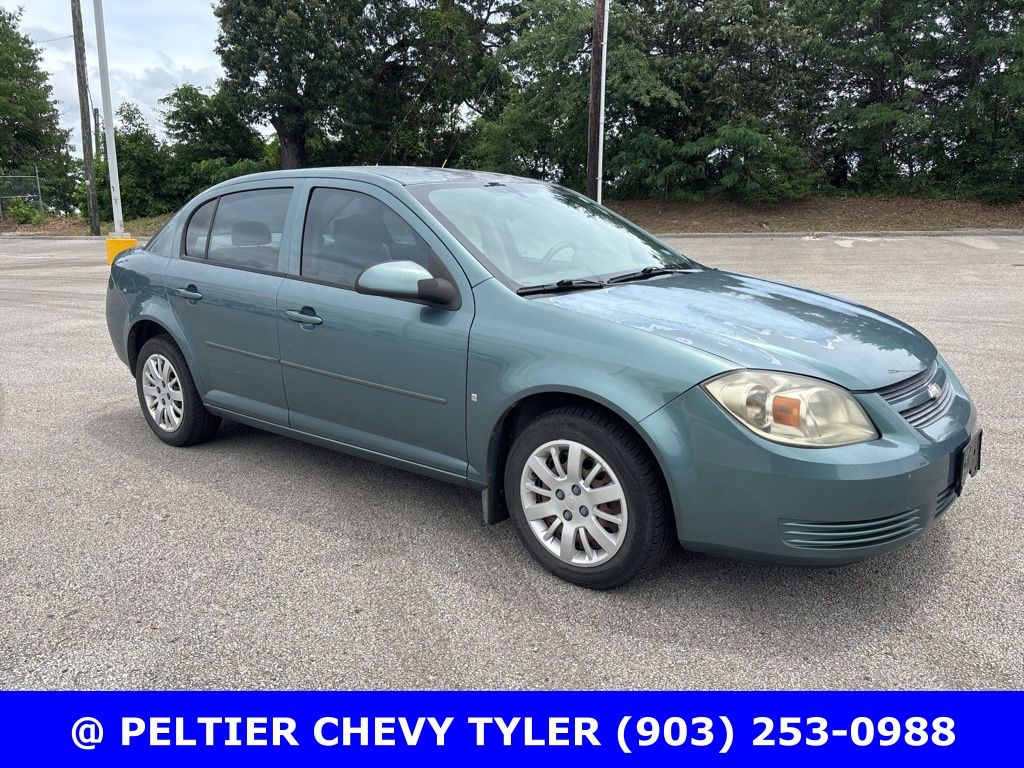 Silver Moss Metallic 2009 Chevrolet Cobalt 1LT Sedan FWD Sedan Front-Wheel Drive 4-Speed Automatic Overdrive