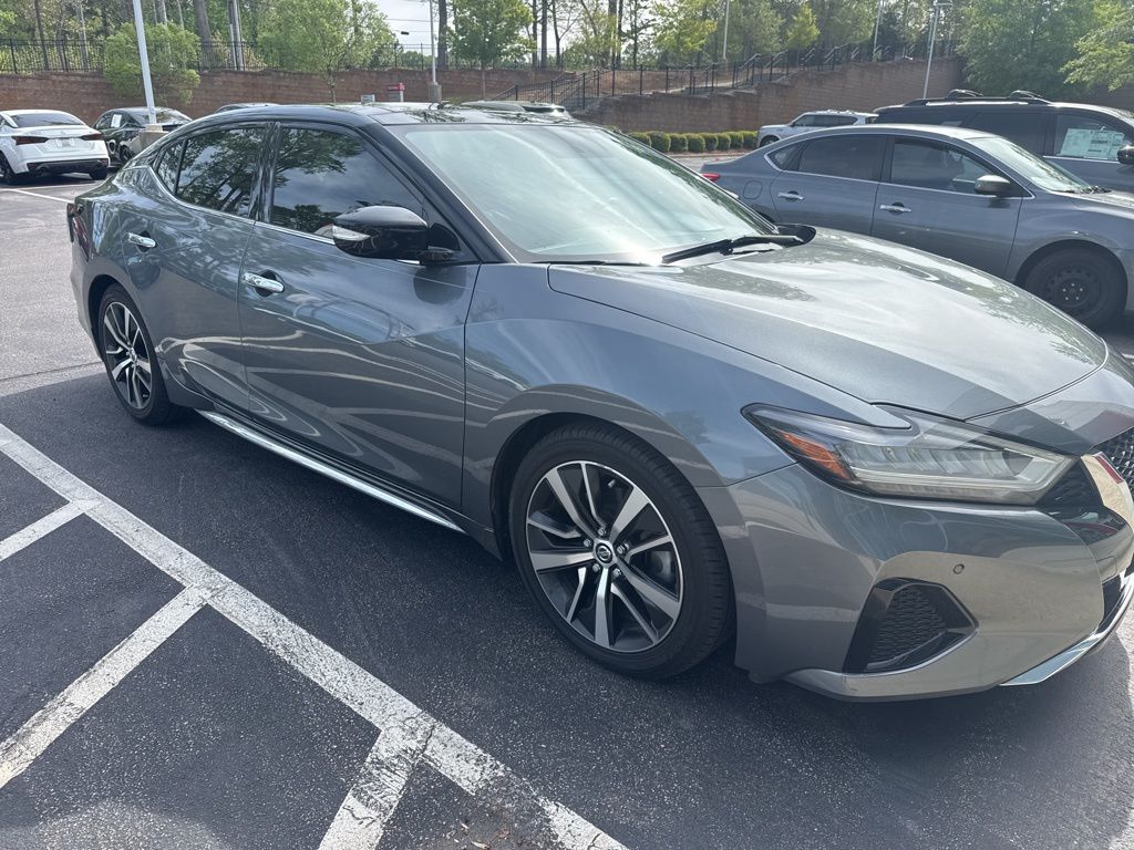 Gray (Gun Metallic) 2019 Nissan Maxima SL FWD Sedan Front-Wheel Drive Continuously Variable Transmission