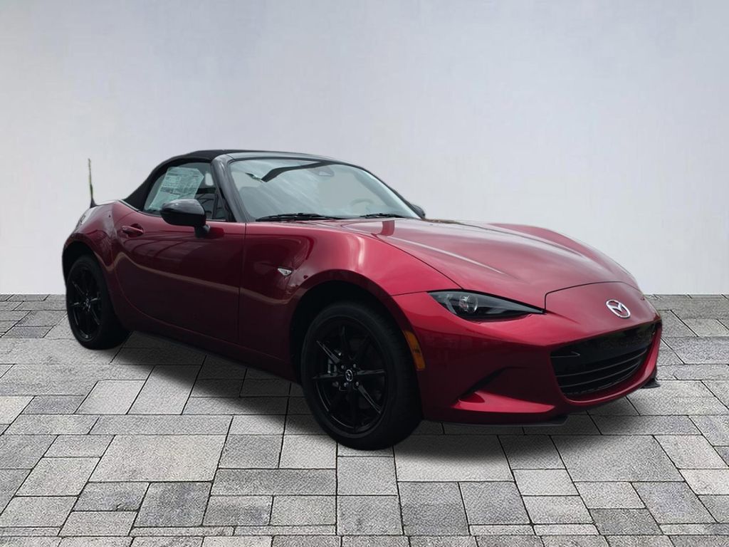 Red Crystal 2026 Mazda MX-5 Miata Sport RWD Convertible Rear-Wheel Drive 6-Speed Manual