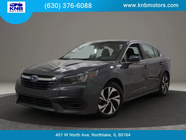 Gray 2021 Subaru Legacy Premium AWD Sedan All-Wheel Drive Continuously Variable Transmission