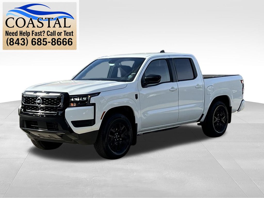 2026 Nissan Frontier SV White at Lugoff Nissan