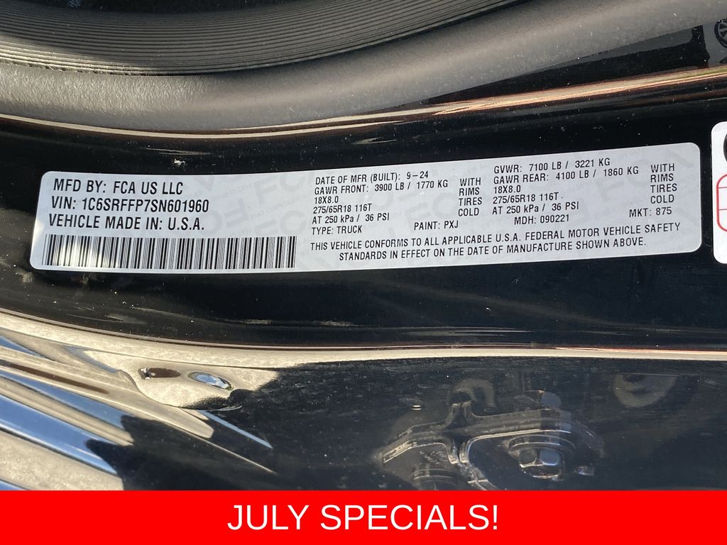 Used 2025 Ram 1500 Truck