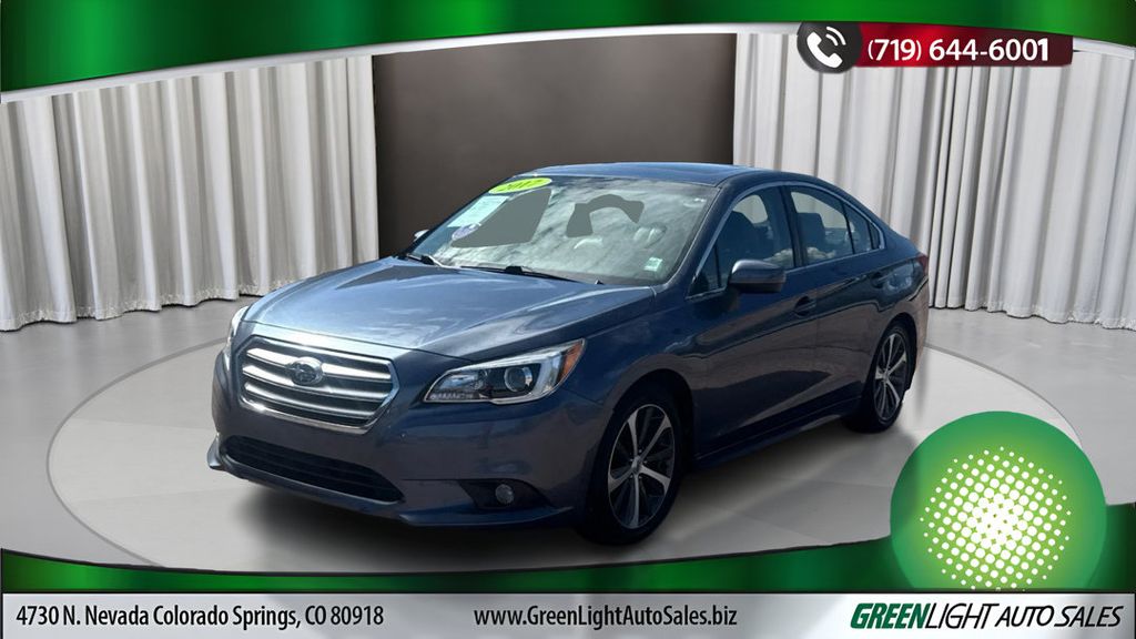 Twilight Blue Metallic 2017 Subaru Legacy Sedan All-Wheel Drive Continuously Variable Transmission