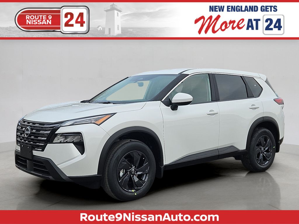 White Pearl 2026 Nissan Rogue SUV / Crossover All-Wheel Drive Continuously Variable Transmission