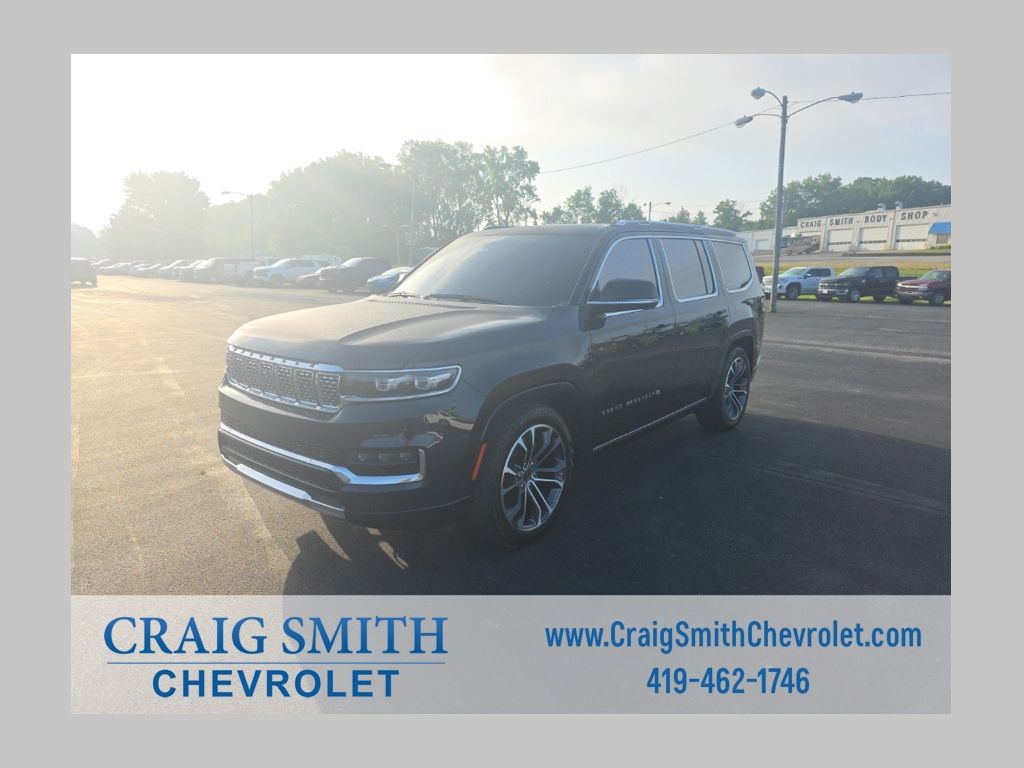 Midnight Sky 2023 Jeep Grand Wagoneer SUV / Crossover Four-Wheel Drive 8-Speed Automatic