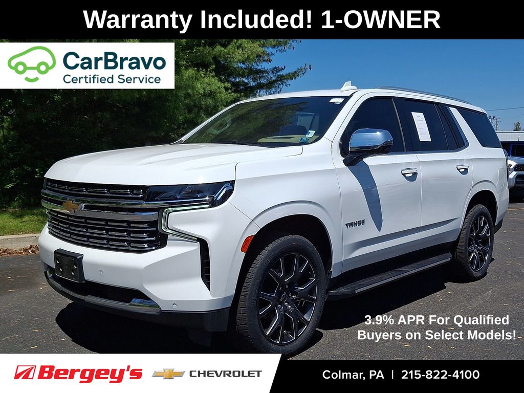 Summit White 2023 Chevrolet Tahoe SUV / Crossover Four-Wheel Drive