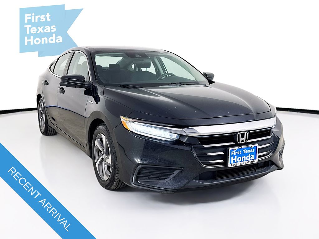 Black 2019 Honda Insight EX Sedan FWD Sedan Front-Wheel Drive Continuously Variable Transmission