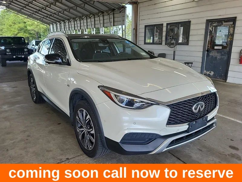 Majestic White 2019 INFINITI QX30 SUV / Crossover All-Wheel Drive 7-Speed Automatic Overdrive