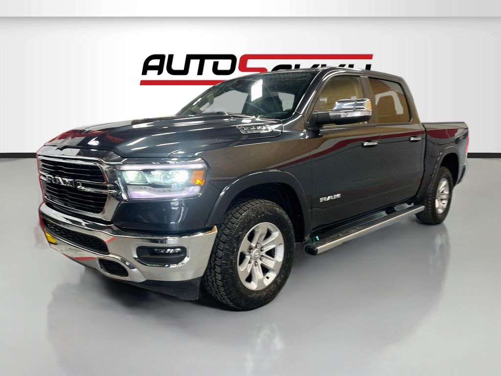 Used 2021 Maximum Steel Metallic Clearcoat Ram Laramie image 3
