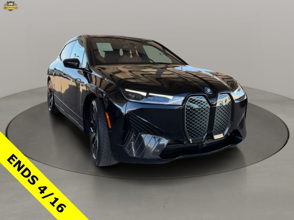 Black Sapphire Metallic 2023 BMW iX xDrive50 AWD SUV / Crossover All-Wheel Drive Automatic