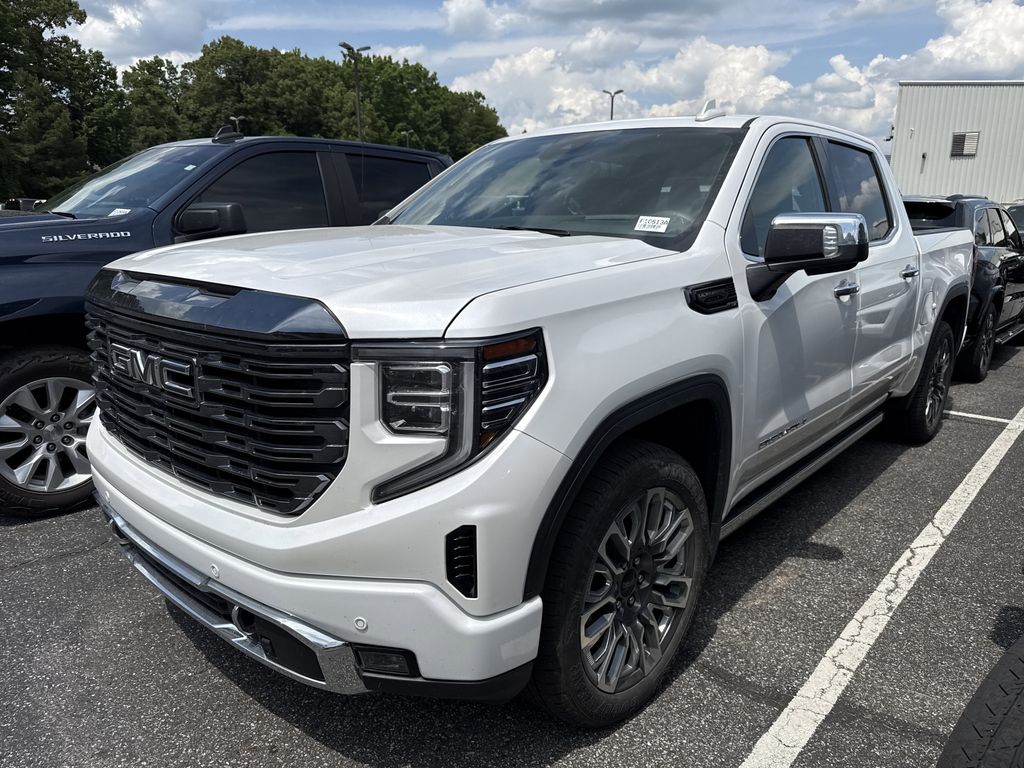 2024 White Frost Tricoat GMC Sierra 1500 Denali Ultimate 4X4 Truck