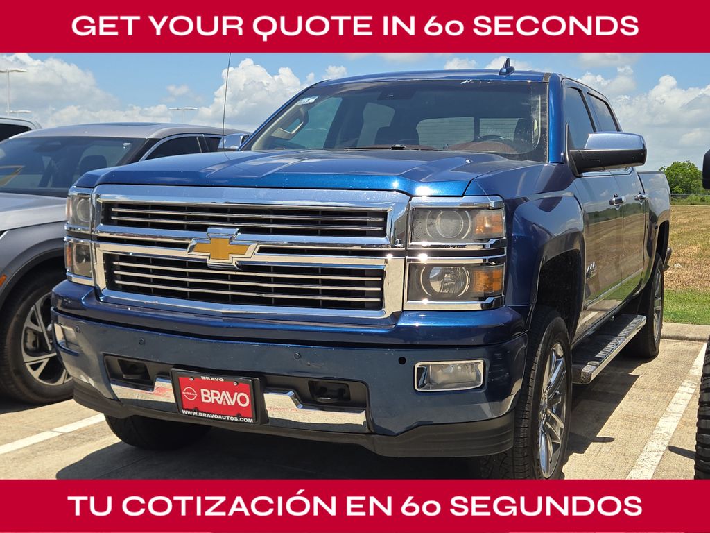2015 Chevrolet Silverado 1500 High Country Blue at DeMontrond Automotive Group