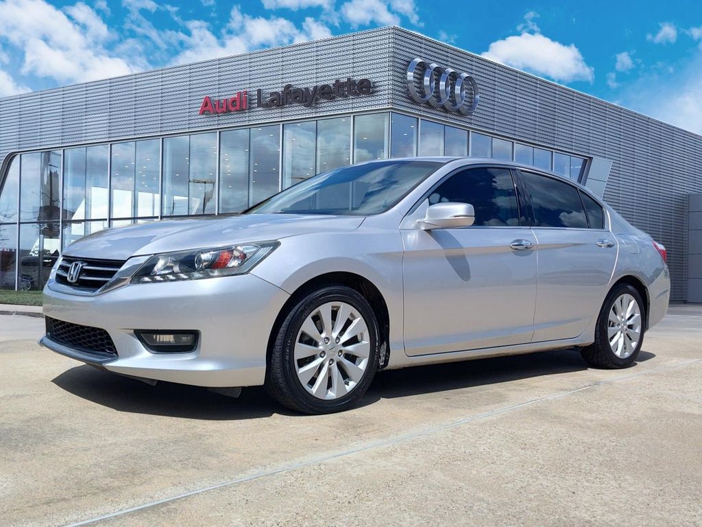 Silver 2015 Honda Accord Sedan Front-Wheel Drive 6-Speed Automatic