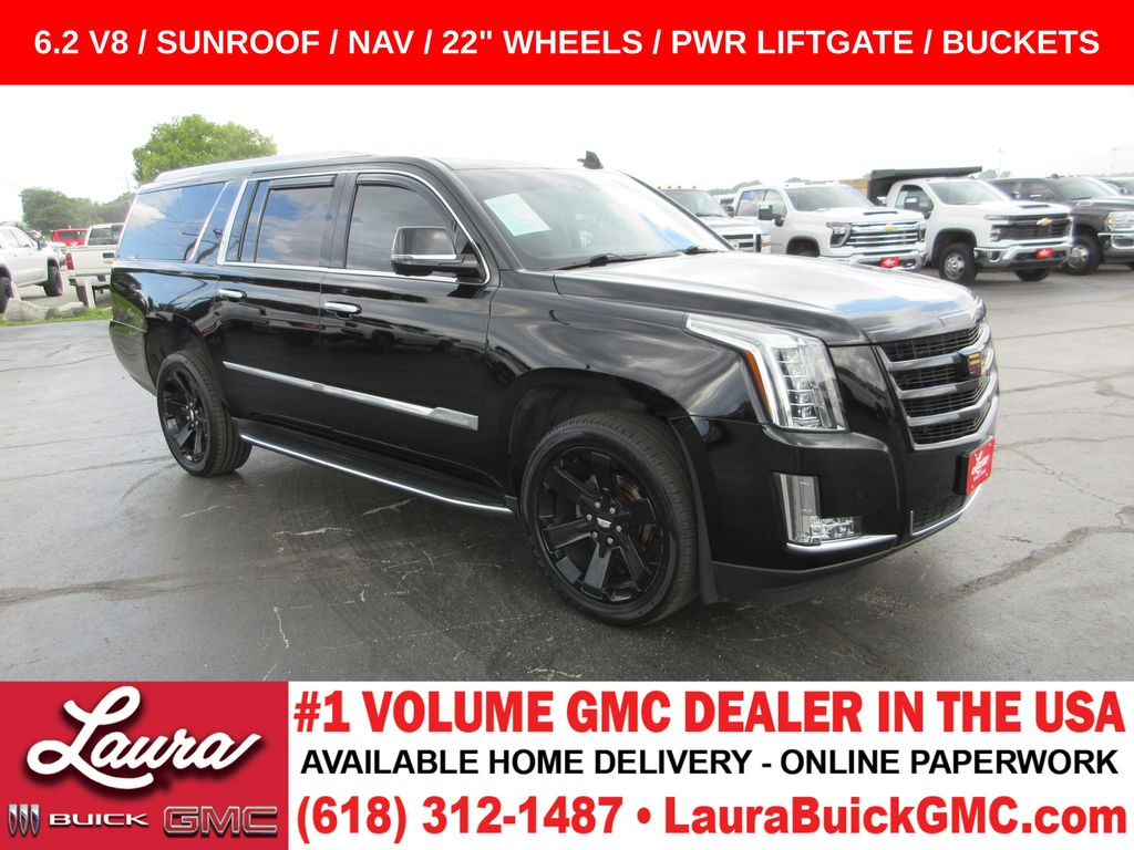 Black Raven 2016 Cadillac Escalade ESV SUV / Crossover Four-Wheel Drive 8-Speed Automatic