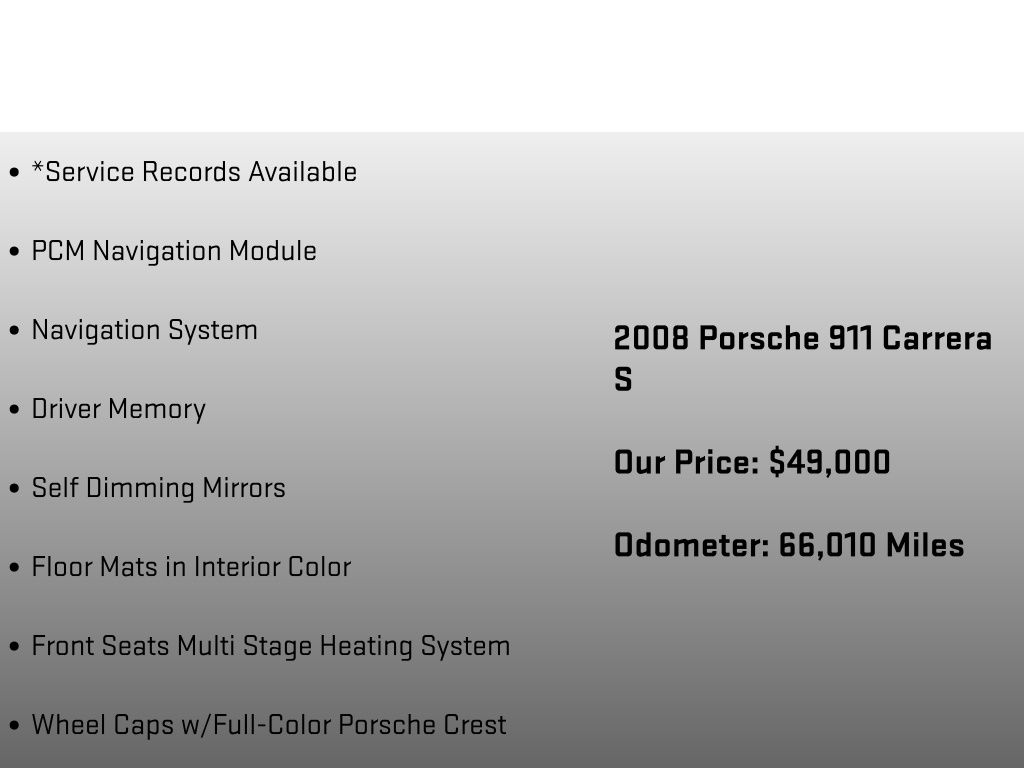 2008 Porsche 911 Carrera S - 11