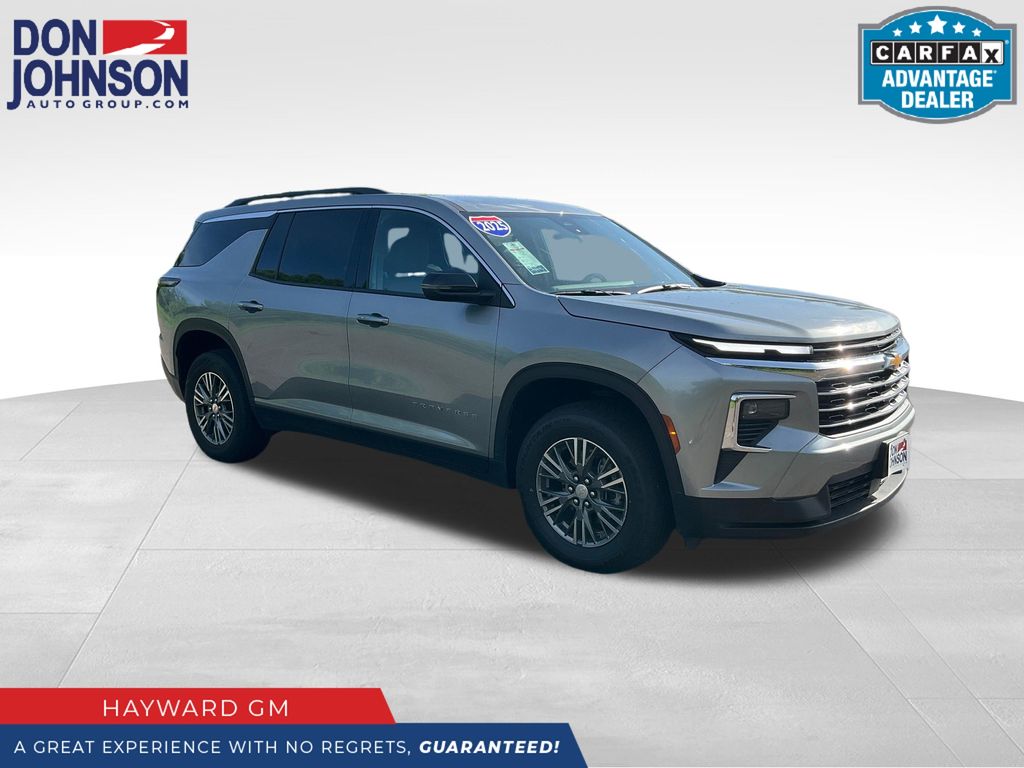 Sterling Gray Metallic 2025 Chevrolet Traverse SUV / Crossover Four-Wheel Drive 8-Speed Automatic