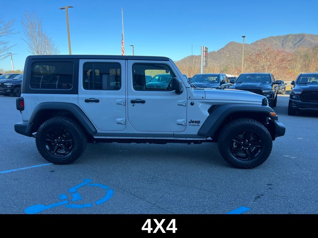 used 2022 Jeep Wrangler car, priced at $25,500