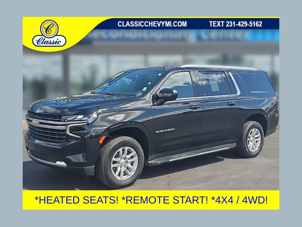 Black 2024 Chevrolet Suburban SUV / Crossover Four-Wheel Drive