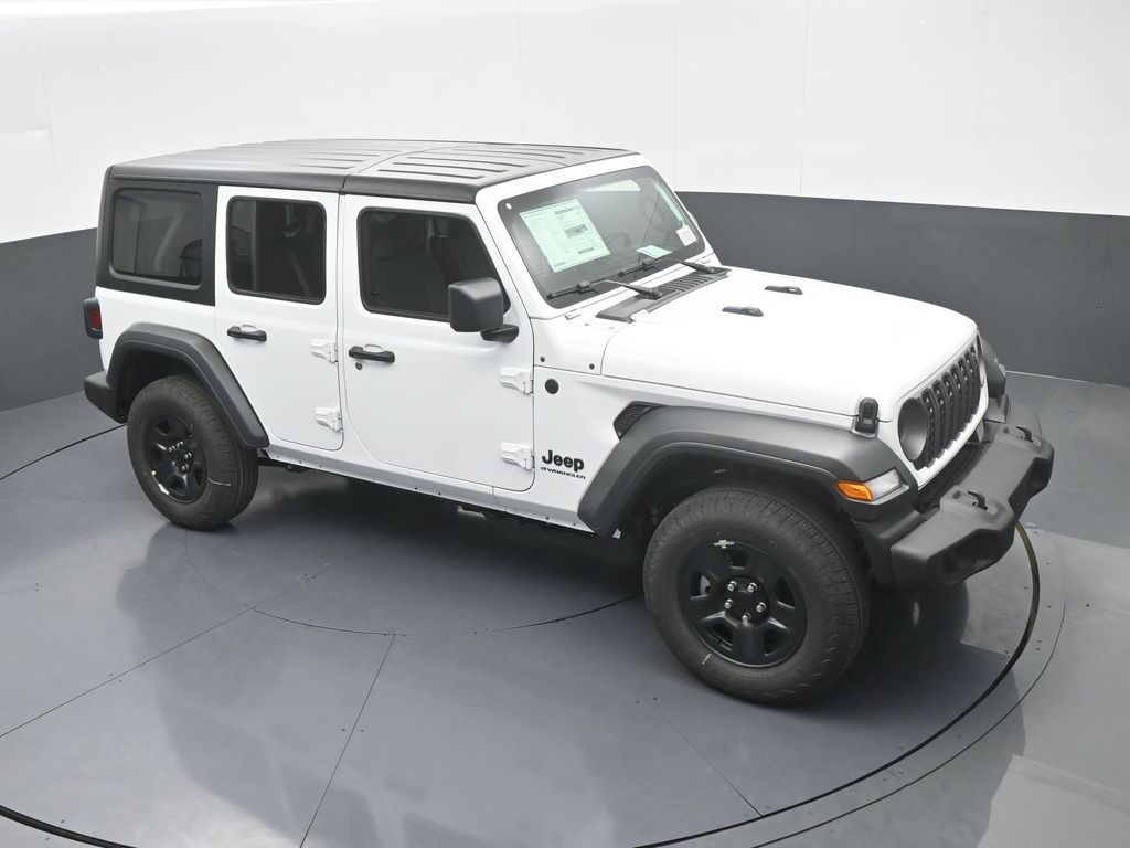 New 2026 Bright White Clearcoat Jeep Sport image 45