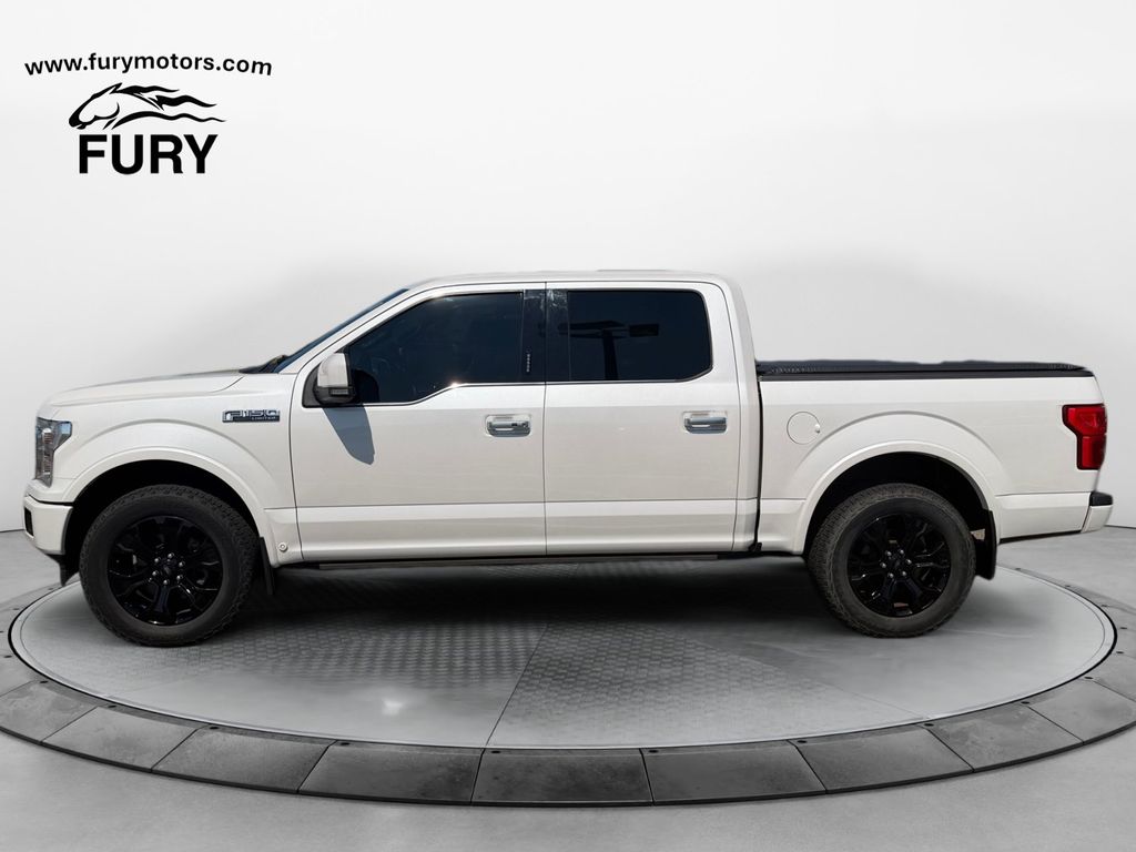 2018 White Ford F-150 4X4 Truck