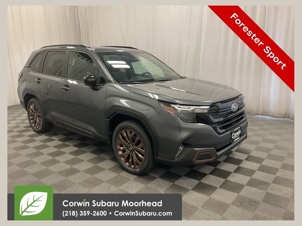 Magnetite Gray Metallic 2026 Subaru Forester SUV / Crossover All-Wheel Drive Continuously Variable Transmission