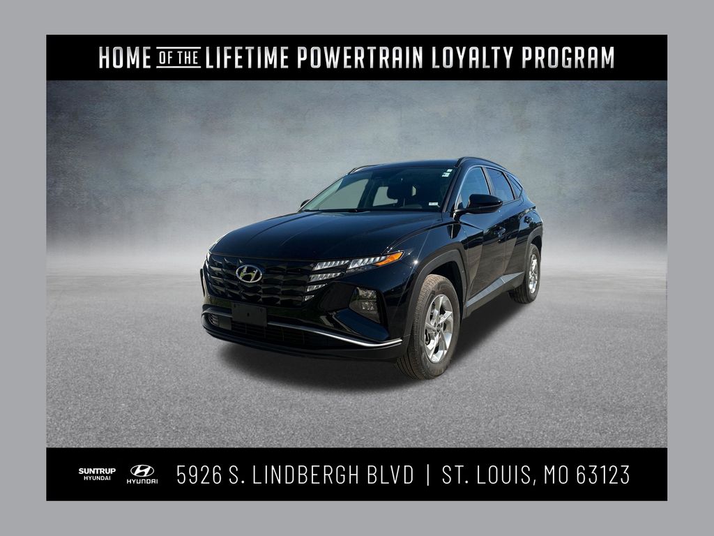 Black Pearl 2024 Hyundai Tucson SUV / Crossover All-Wheel Drive 8-Speed Automatic