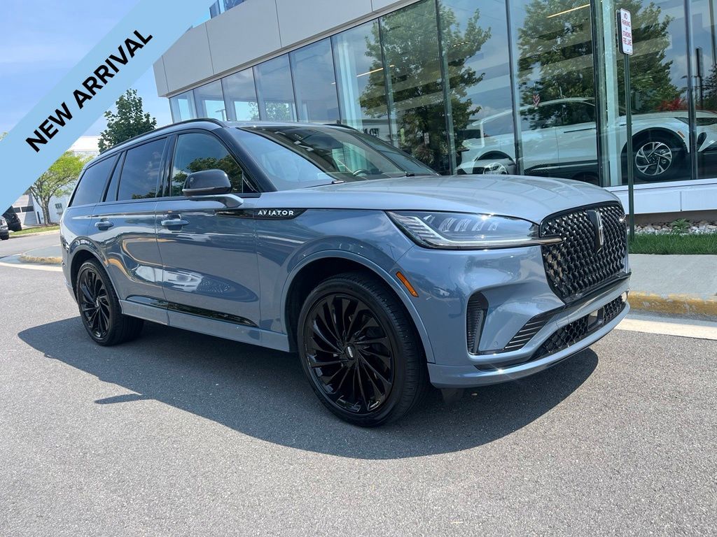 Blue Metallic 2025 Lincoln Aviator SUV / Crossover All-Wheel Drive Automatic