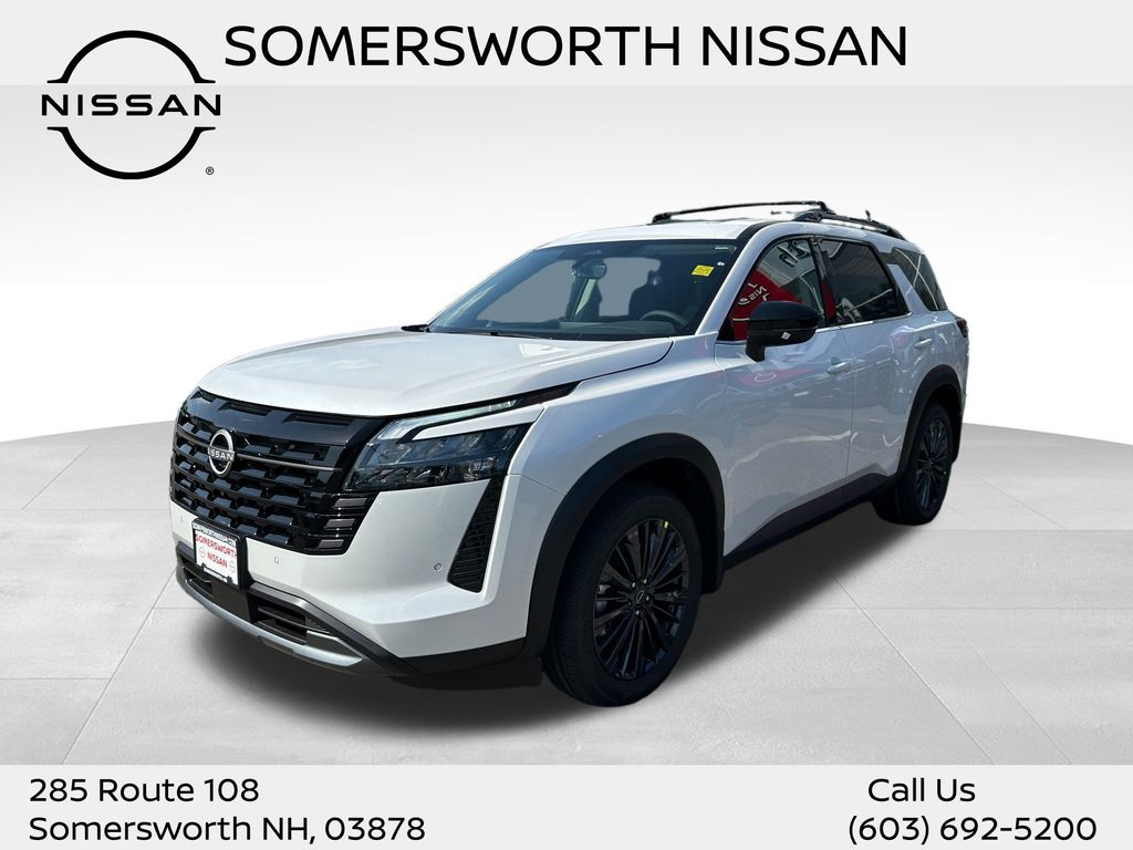 Everest White Pearl Tricoat 2026 Nissan Pathfinder SUV / Crossover All-Wheel Drive 9-Speed Automatic