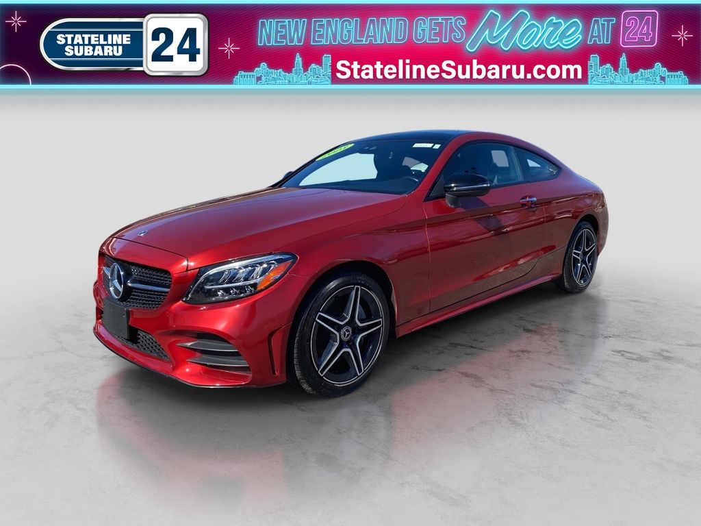 MANUFAKTUR Cardinal Red Metallic 2023 Mercedes-Benz C-Class C 300 4MATIC Sedan All-Wheel Drive 9-Speed Automatic