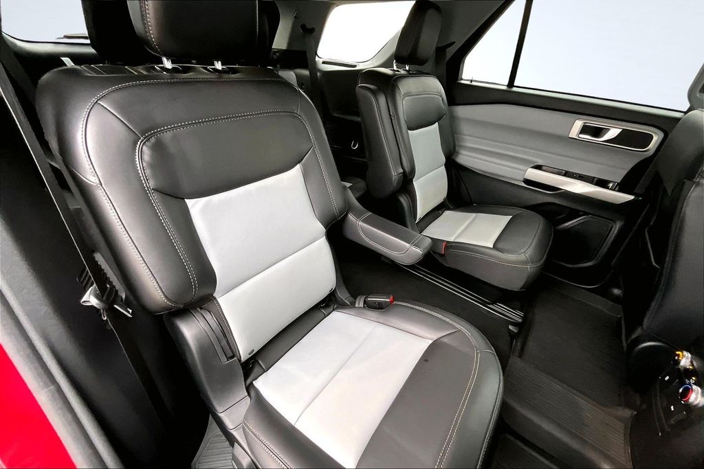 2023 Ford Explorer XLT Red at Baytown Hyundai