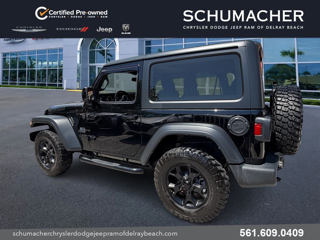 used 2023 Jeep Wrangler car, priced at $26,888